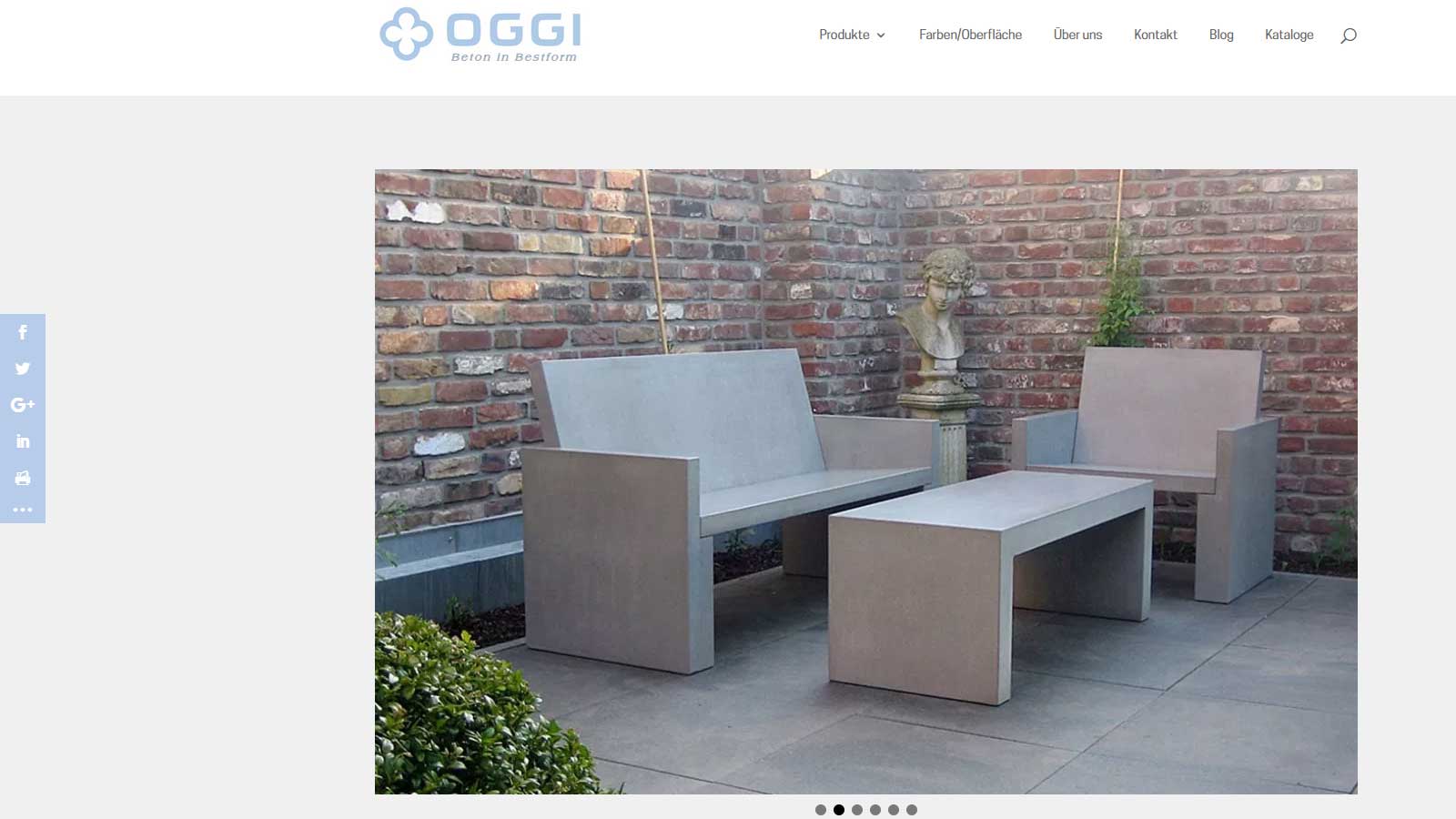Website OGGI-Beton